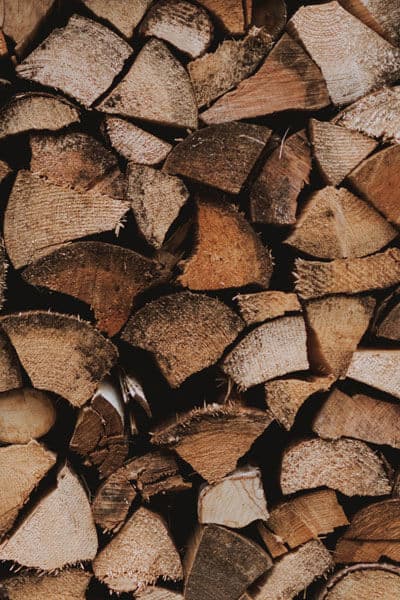 Brennholzstapel
